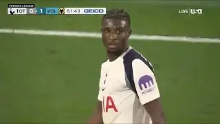 MOHAMMED KUDUS IN SHOCK + DISALLOWED GOAL -  TOTTENHAM VS WOLVES!