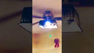 2 ceiling fans wobbling to butterfly #ceilingfan #shorts #wobbling #song