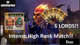 Dota Underlords with 6 Lords of The White Spire in Duo Mode!!