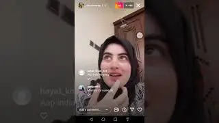 Sheemza Shahbaz live video on Instagram 2022 famous tikoker Sheemza Shahbaz