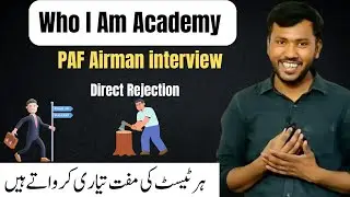 PAF Airman interview  #whoiamacademy 