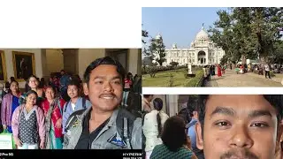Family r soby mile Victoria memorial and Dakshineswar ❤️#minivlog #youtube #explorepage #subscribe 