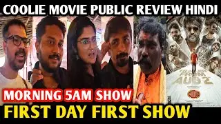 Coolie Movie Public Review Hindi | First Day First Show Mumbai | Rajnikanth | Nagarjuna | Aamir Khan