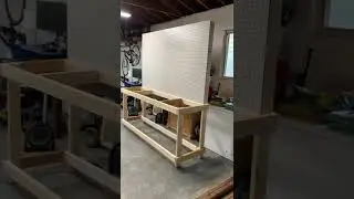 YouTube Studio Update: Workbench day one #shorts #youtube #studio #garage #mancave