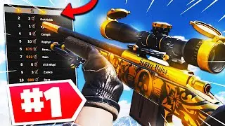 I'm #1 on LEADERBOARDS for SNIPING in Black Ops Cold War.. (wtf..)
