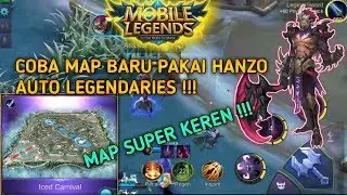 COBA UPDATE MAP BARU PAKAI HANZO ! MAP SUPER KEREN MOBILE LEGENDS GUYS !
