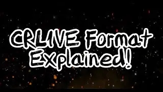 Chaotic Reality Live Format Video (in 60ish Seconds)