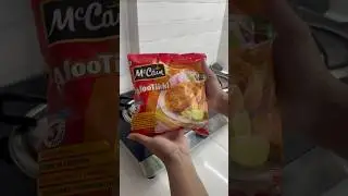 McCain AlooTikki #mccain #alootikki #frozenfood #readytoeat #asmr #viral #trending #shorts