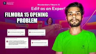 Filmora 15 Opening Problem Fix | Filmora Not Opening | 100% Working Solution