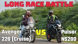 Bajaj Avenger 220 Cruise vs Bajaj NS200 | Long Race | Performance Test On Express Way | MutantBikers