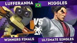 SMASH MACA&Eacute; #1 - Niggles ( Kazuya ) Vs. Lufferanha ( ROB ) - SSBU BRASIL - SMASH ULTIMATE