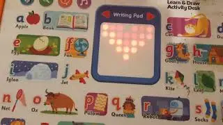VTech Learn & Draw Activity Desk on low battery