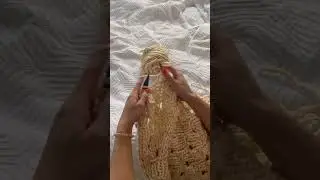Working with super chunky yarn 👀