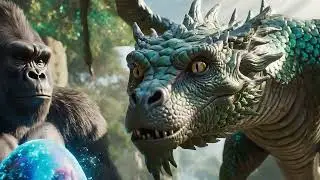 🔥 King Kong vs Mecha Kong: Epic Dragon Egg Battle in the Forest! 🐉💥