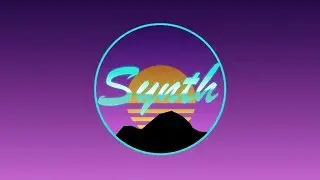 Create A Simple Synth Wave Logo in Gimp