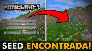 ENCONTRADA! A SEED DO PANORAMA (Title Screen) da NOVA ATUALIZA&Ccedil;&Atilde;O do MINECRAFT 1.21.6!