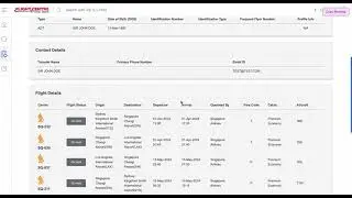 Copying a TPConnects Flight Booking into Tramada