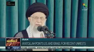 Iranian leader accuses U.S. and Israel of inciting destabilising actions