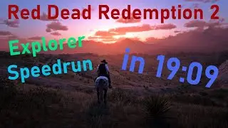 RDR2 Explorer Challenge Speedrun in 19:09 [Former World Record]