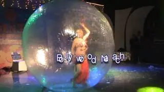 balloon act with foreigner dancer in Delhi.. ball dance