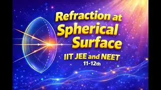refraction through a curve surface| question practice   ||jee -neet ||11-12th physics #jee #neet
