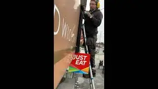 Exterior Business CCTV Camera Install