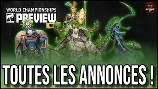 Warhammer World Championship 2025 &ndash; Toutes les R&eacute;v&eacute;lations Games Workshop !
