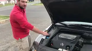 Charging the Car AC System Low Pressure Port