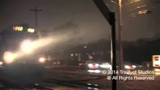 The Last Hurrah For MBTA F40PH #1015 At Sutton Street