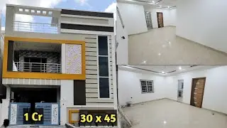 1 Cr| 150 SY 2550sft| G+1 North face| New G+1 independent house for sale in Hyderabad | HUDA | 4 BHK