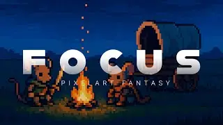 🐭 Focus | Jazz night with The Adventure Mice | Chill with Pixel Art Style