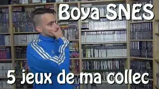 Et si BOYA SNES choisissait 5 jeux de ma collection ?