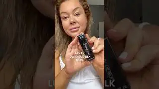 My Favourite Blush for Summer | Armani Luminous Silk #shortsfeed #makeup #summer