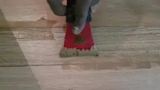 Stuccatura parquet video tutorial come riempire le fessure