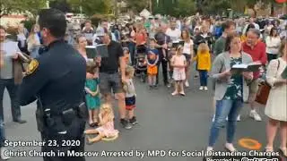 Christ churchgoers get arrested and burn loot and murder people go home free?!?