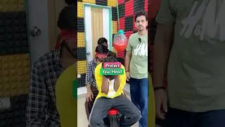 Protect Your Head Challenge😀 #shorts