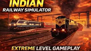 Railway Simulator India | Extrrme Level Gameplay Honewale Hai 🔥