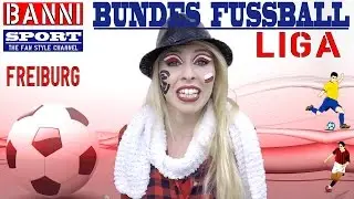 SC Freiburg - German Soccer Football League - Exklusiv DIY Fan Style Fussball Make-up
