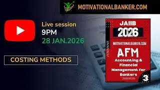 🔴JAIIB- AFM Live Class -02 Feb. 2026 @9 PM
