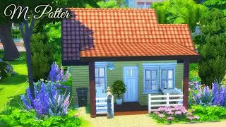 The Sims 4:  Micro base game home (No CC)//Speed Build