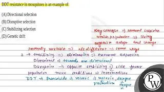 DDT resistance in mosquitoes is an example of:....