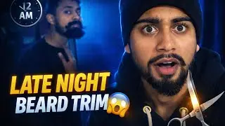 Late Night Beard Trim 😴✂️ | New Look Reveal 😱