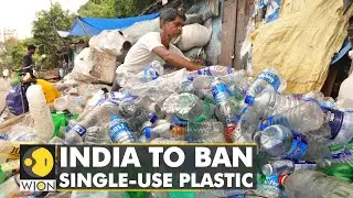 India to implement single-use plastic ban from July 1 | An effort to reduce plastic waste | WION