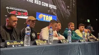 JB PROMOTIONS PRESS CONFERENCE 09.02.24 FIGHT NIGHT CARD | RED COW COMPLEX DUBLIN