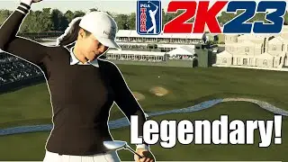 PGA Tour 2k23  - Lydia Ko Legendary Settings at Lachlan Crossing