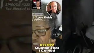 #223 Joyce Fields: Too Blessed to be Stressed| Joey Pinz Discipline Conversations