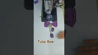 Tulip Bow| Beautiful Hairbow| Bow| #trending #viral #diy #shots #bow #tulip #explorepage #hairbow