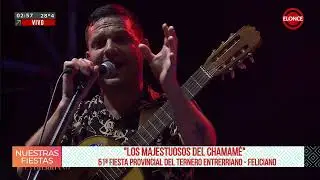 Los Majestuosos del Chamamé tocaron en la 51º Fiesta del Ternero