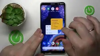 How To Add Sticky Note To Home Screen On Nokia 9 PureView