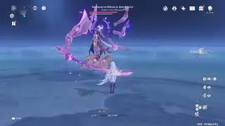 Genshin Impact, Raiden shogun boss fight with Skirk only
